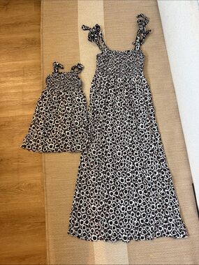Diane Von Furstenberg for Target matching Mommy & Me floral dress set, 3T and XS